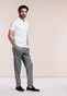 Thomas Maine Soft Liquid Cotton Solid Color Polo Wit