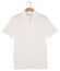 Thomas Maine Soft Liquid Cotton Solid Color Poloshirt White