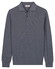 Thomas Maine Solid Color Half Milano Knit Pullover Storm Blue