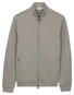 Thomas Maine Sweat Cardigan Full 2-Way Zip Doubleface Interlock Vest Groen