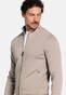 Thomas Maine Sweat Cardigan Full Two Way Zip Side Pockets Vest Greige