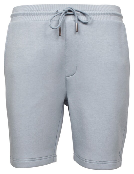 Thomas Maine Sweat Short Doubleface Drawstring Joggingbroek Licht Blauw