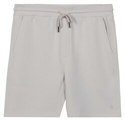 Thomas Maine Sweat Short Doubleface Interlock Joggingbroek Licht Grijs