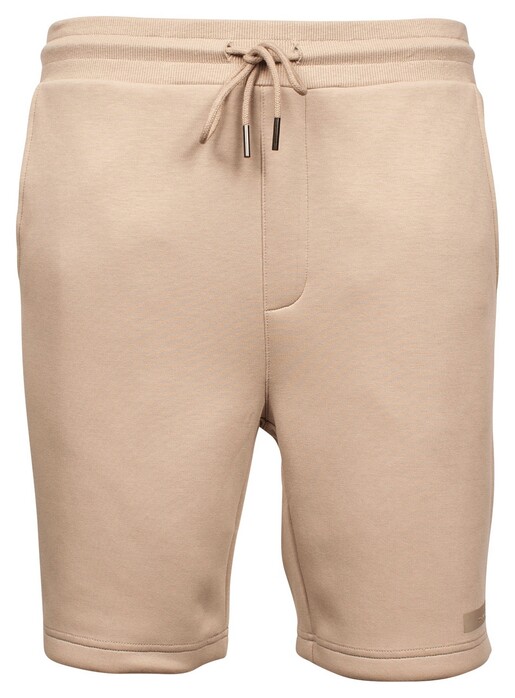 Thomas Maine Sweat Short Drawstring Doubleface Joggingbroek Greige