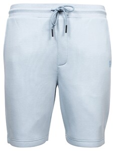 Thomas Maine Sweat Short Drawstring Doubleface Joggingbroek Licht Blauw