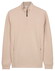 Thomas Maine Sweatshirt Half Zip Doubleface Interlock Trui Kitt