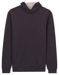 Thomas Maine Sweatshirt Hoodie Doubleface Interlock Trui Navy