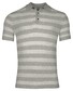 Thomas Maine Terry Cloth Knitted Short Sleeve Polo Licht Grijs