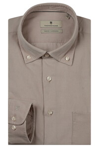 Thomas Maine Torino Button-Down Fine Cotton Babycord Overhemd Kitt