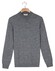 Thomas Maine Turtle Neck Pullover Subtle Melange Color Single Knit Trui Light Denim