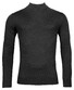 Thomas Maine Turtleneck Single Knit Trui Antraciet