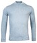 Thomas Maine Turtleneck Single Knit Trui Licht Blauw