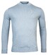 Thomas Maine Turtleneck Single Knit Trui Licht Blauw