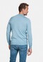 Thomas Maine Turtleneck Single Knit Trui Licht Blauw