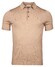 Thomas Maine Uni Color Fine Merino Single Knit Polo Beige