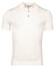 Thomas Maine Uni Color Fine Merino Single Knit Polo Ecru