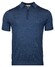 Thomas Maine Uni Color Fine Merino Single Knit Polo Indigo
