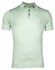Thomas Maine Uni Color Fine Merino Single Knit Polo Soft Mint