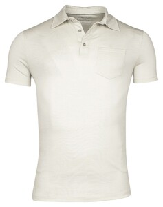 Thomas Maine Uni Color Merino Wool Jersey Short Sleeve Polo Kitt