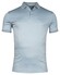 Thomas Maine Uni Color Soft Liquid Cotton Short Sleeve Polo Blauw