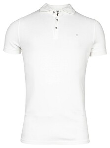 Thomas Maine Uni Piqué Pigment Dyed Enzyme Washed Polo Ecru