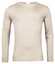 Thomas Maine V-Neck Single Knit Merino Wool Trui Kitt