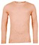 Thomas Maine V-Neck Single Knit Merino Wool Trui Soft Coral