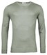 Thomas Maine V-Neck Single Knit Merino Wool Trui Soft Green