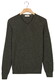 Thomas Maine V-Neck Single Knit Subtle Mélange Merino Wool Trui Donker Groen