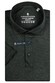 Thomas Maine Wool Short Sleeve Luxury Comfort Polo Dark Olive